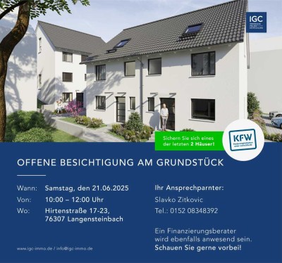 Besichtigung am Grundstück Sa,.21.06 10-12 Uhr