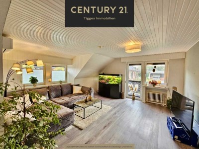 ** moderne Gemütlichkeit unter dem Dach in Okel **