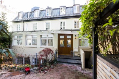 Geräumiges, ruhiges  8-Zimmer-Stadthaus zw. Gärtnerplatz und Isar