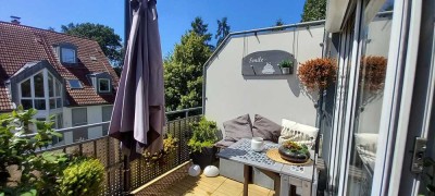 Provisionsfrei! Helle Maisonette mit Balkon, EBK und Stellplatz in Hilden