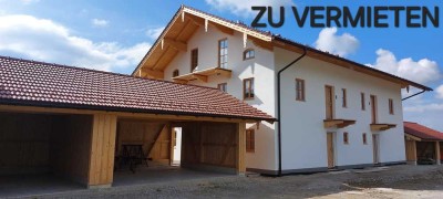 2-Zimmer Dachgeschosswohnung mit Balkon in Schwabering/Söchtenau *Neubau/Erstbezug*