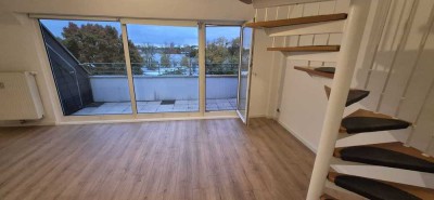 Helle 3,5-Zimmer Maisonette-Wohnung mit Balkon in Hassels