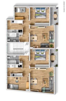 Gepflegtes Mehrfamilienhaus in  Nähe zum "Amalienplatz"