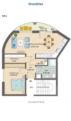 Erstbezug! Exklusive 2-Zimmer Wohnung mit gehobener Innenausstattung mit Balkon und EBK in Eschborn