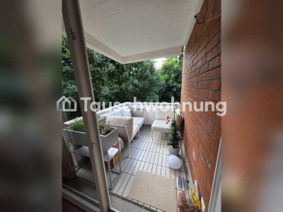 Tauschwohnung: Ruhige 2-Zi.Whg mit Balkon und Blick ins Grüne in Stellingen