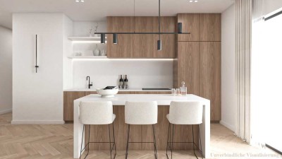 Neuausgebaute Dachgeschosswohnung mit 4 Zimmern & Dachterrasse – exklusiv & modern