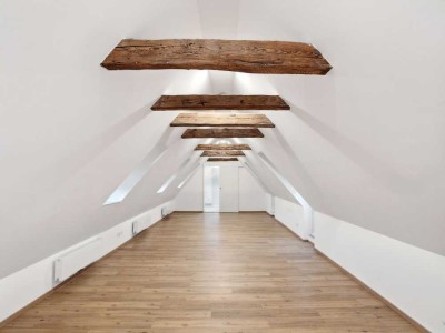 Stylische Loftwohnung mit Dachterrasse - vermietet - in historischem Gebäude - Denkmalschutz