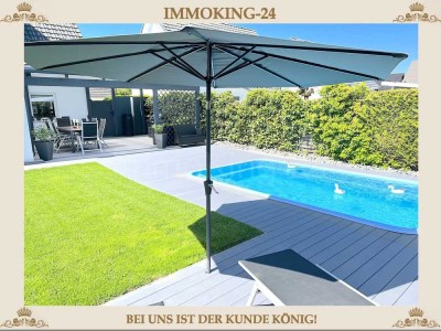 ++SMARTHOME INKL. SPRACHSTEUERUNG! ++ ENERGIESPARHAUS MIT POOL UND SCHÖNEM GARTEN +++