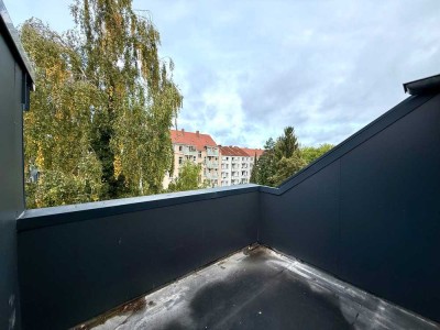 Neu ausgebautes DG mit Loggia