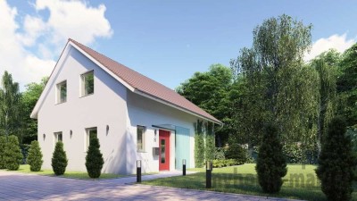 Große Architektur, im neuen Format mit dem neuen Einfamilienhaus inkl Keller in Langensendelbach