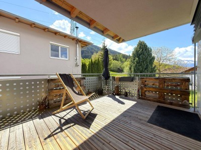 3-Zimmer-Dachgeschosswohnung mit Bergblick und Sonnenterrasse