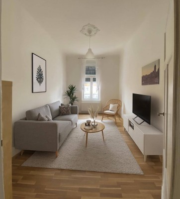 Frisch renovierte 2-Zimmer-Wohnung mit Balkon – nur 7 Gehminuten vom Hauptbahnhof
