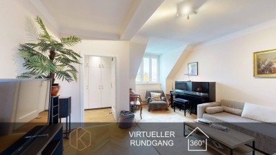 Erstklassige Innenstadtwohnung | 2 Zimmer | möbliert | Nähe Volksoper