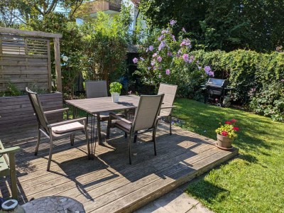 3+2 Zimmer-Gartenwohnung mit 108 m² Wohn-/Nutzfläche