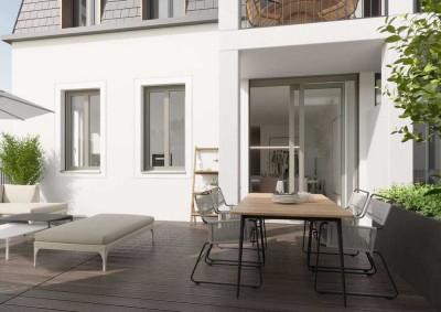 Neubauprojekt PLATZHAUS - Top Komfortwohnung mit 39 qm Südterrasse!