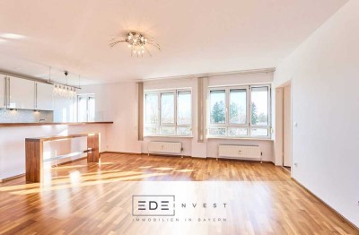 Sonnige 3-Zimmer-Dachterrassenwohnung mit Weitblick zum Wohlfühlen.