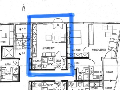 Für Kapitalanleger. Vermietete 1-Zimmer-Wohnung in Ettlingen