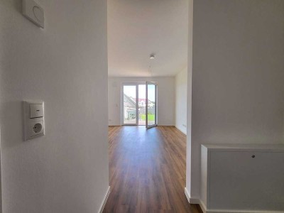 Neubauwohnung mit Balkon und Einbauküche – WBS (B-Schein) erforderlich!