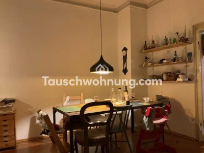 Tauschwohnung: 4 Zimmer  Südweststadt gegen — 4-5 Zimmer mit Balkon