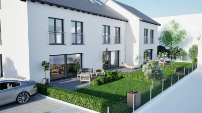 NEUBAU Reihenmittelhaus in absolut ruhiger Lage