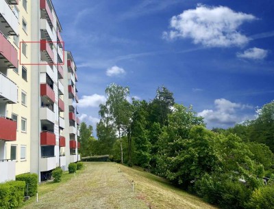 Sofort frei! Toll geschnittene 3,5-Zimmer-Eigentumswohnung in Bayreuth m.Schwimmbad u.Sauna im Haus!