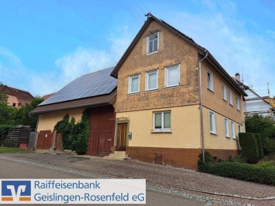 Klein, fein, mein - Einfamilienhaus mit Wohlfühloase im Grünen und Ausbaupotential