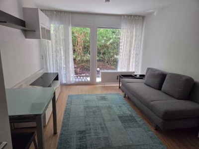Möbliertes 1-Zimmer-Apartment, München-Au- modern eingerichtet