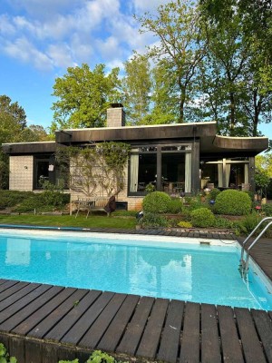Bungalow mit großzügigem Grundstück am Flusslauf in bester Lage von Bissendorf-Wietze