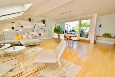 FFM-Holzhausenpark: Eine Maisonettewohnung der Premiumklasse. 3 Bäder, 3 Balkone, Skylineblick!