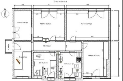 Helle 3 Z.-Whg. 103qm, Dreieich Offenthal, kernsaniert | Luxus-Wannenduschbad | Ebk | Ankleide u.v.m