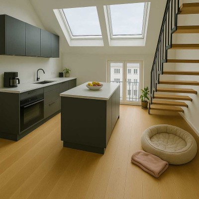 Elegante Maisonette mit Balkon – Zentral in Derendorf kernsaniert