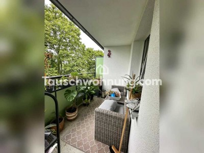 Tauschwohnung: Ruhige und helle 3 ZKB und Balkon suche 1 Zimmer ab 01.09.