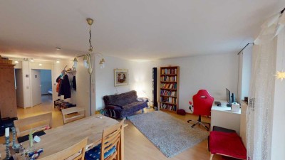 Helle 3-Zimmer Wohnung im Herzen von Freiburg-Littenweiler