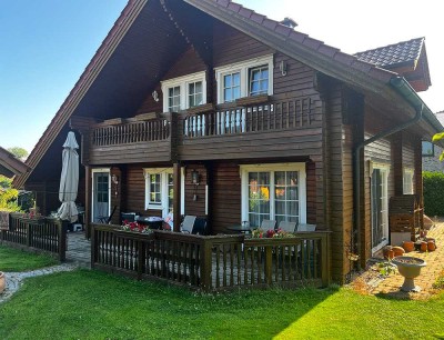 In Liebe zur Ökologie: Wohlfühlen im Blockhaus