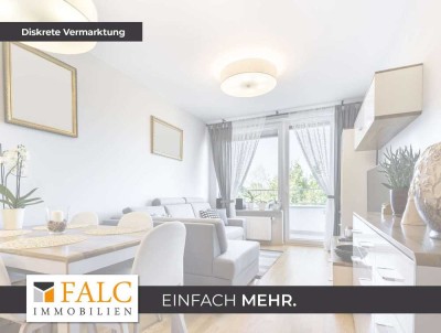 Attraktive 3-Zimmer-Wohnung mit Balkon & viel Wohnkomfort in zentraler Lage