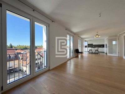 Über den Dächern von Bad Krozingen - Neuwertiges Penthouse mit  360°-Traumblick & Dachterrasse