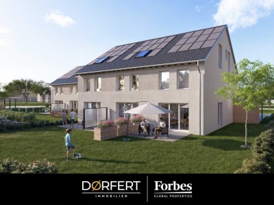 Stylisches Neubau-Reihenmittelhaus für die Familie – modern wohnen im grünen Lilienthal