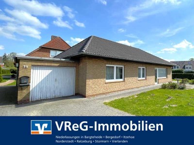 NEU: Gemütlicher Bungalow mit 4 Zimmern und Garage in Obermarschacht an der Elbe