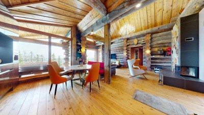 Ferienhaus/ Zweitwohnsitz: Finnisches Blockhaus trifft italienische Grazie - Nockbergen in Kärnten