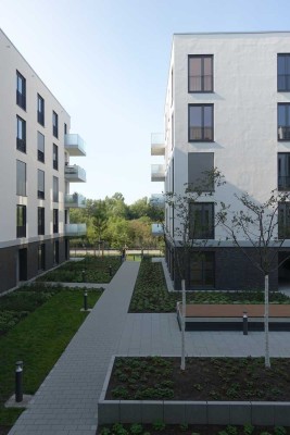 Moderne 3-Raumwohnung mit 2 Bädern u. Balkon in ruhiger Wohnlage am Lindenauer Hafen