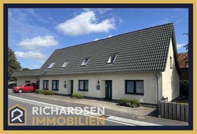 Gepflegtes Mehrfamilienhaus mit drei fest vermieteten Wohnungen in Ladelund