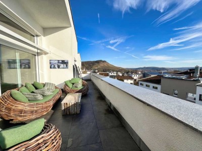Provisionsfrei: Stilvolles Penthouse mit Weitblick über das Remstal!