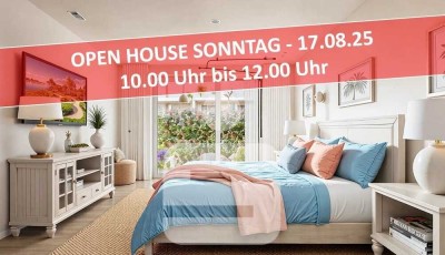 OPEN HOUSE am Sonntag 17.08.2025 von 10.00 Uhr bis 12.00 Uhr
mit Johanna Maier 0151 51619778