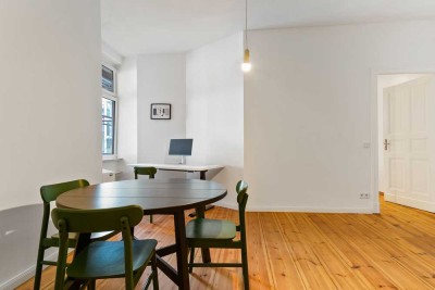Sofort bezugsfrei: Sanierte Altbauwohnung in ruhiger, zentraler Lage am Zille-Park