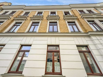 Lichtdurchflutete 2-Zimmer-Wohnung im sanierten Gründerzeitbau in zentraler Leipziger Lage