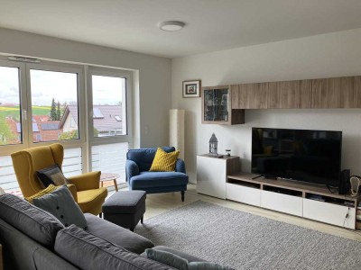 Geschmackvolle 4,5-Zimmer-Wohnung mit Balkon in Pfedelbach