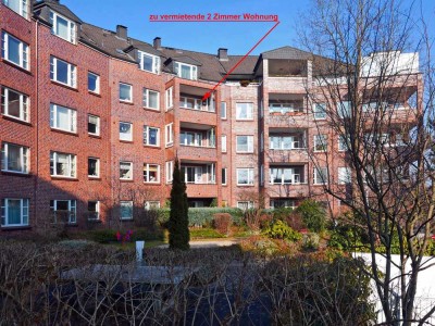 Exklusive, gepflegte 2-Zimmer-Wohnung mit EBK in Hamburg Niendorf