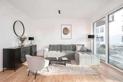 Exklusive 3-Zi.-Wohnung mit Parkett, Fußbodenheizung, EBK und Balkon!