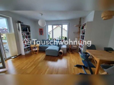 Tauschwohnung: Moderne 3 Zimmer mit gr. Balkon gegen 3-4 Zimmer mit Garten