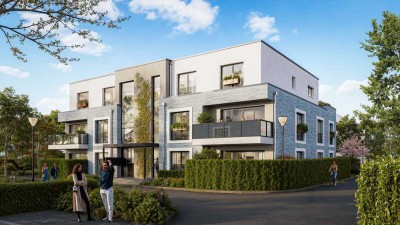 Gartenblick – 3-Zimmer-Wohnung im Erdgeschoss mit Terrasse